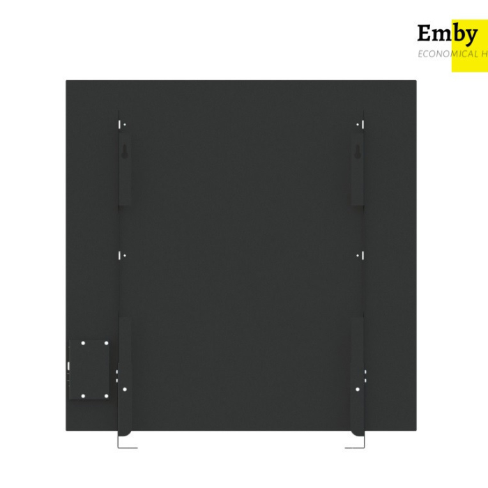 Керамічний обігрівач Emby CH-500 чорний з терморегулятором на 10 кв.