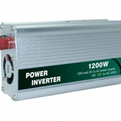 Інвертор перетворювач напруги Power Inverter 12-220V, 1200W